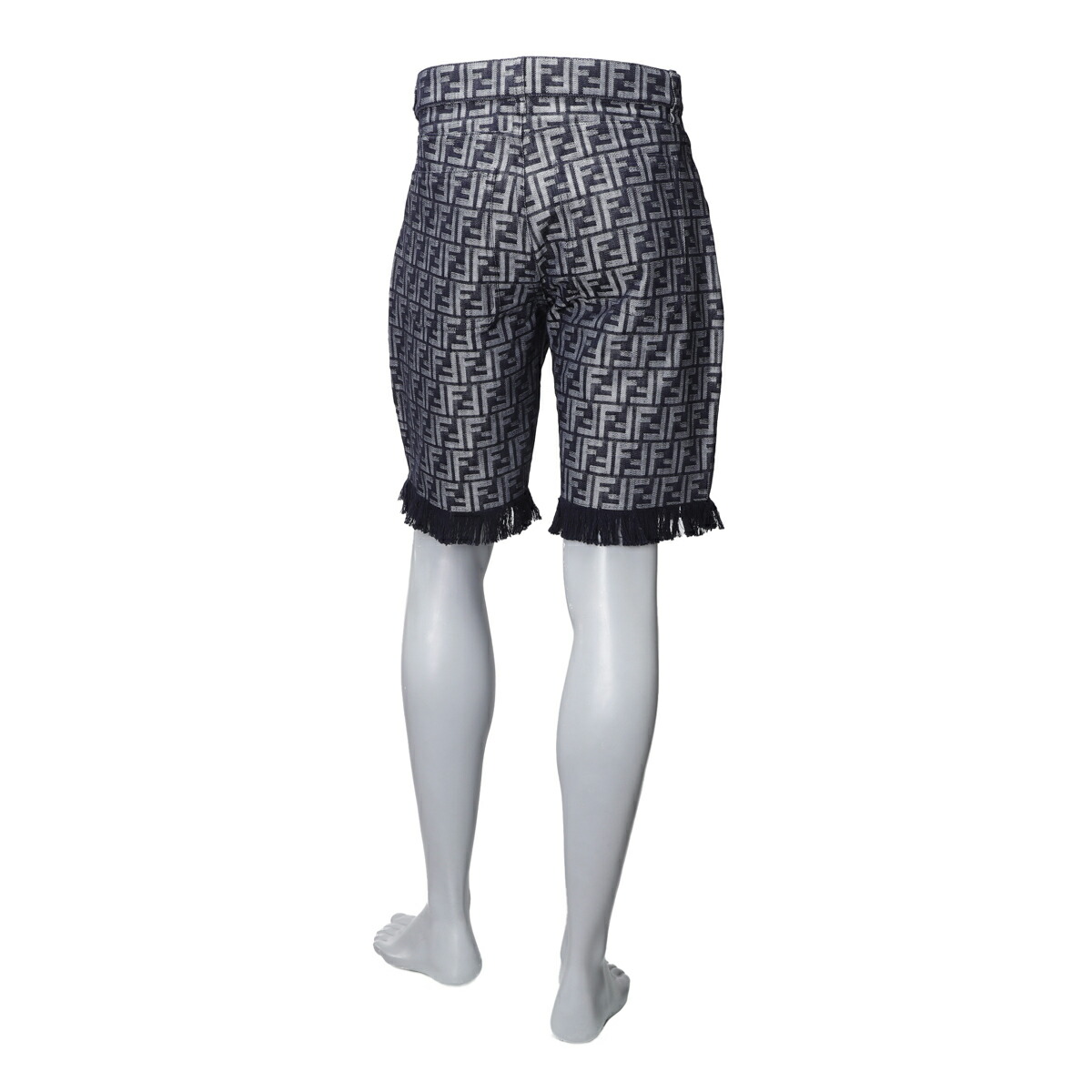 楽天市場】フェンディ FENDI ショートパンツ バミューダパンツ ブルー