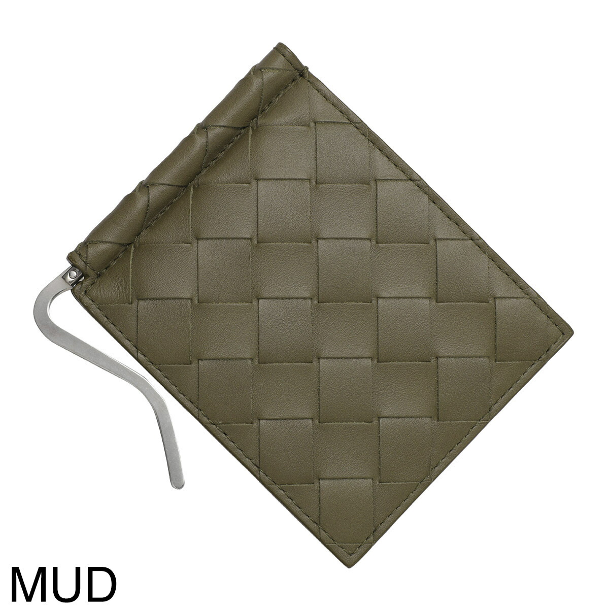 BOTTEGA VENETA マネークリップ オリーブ グリーン マネークリップ