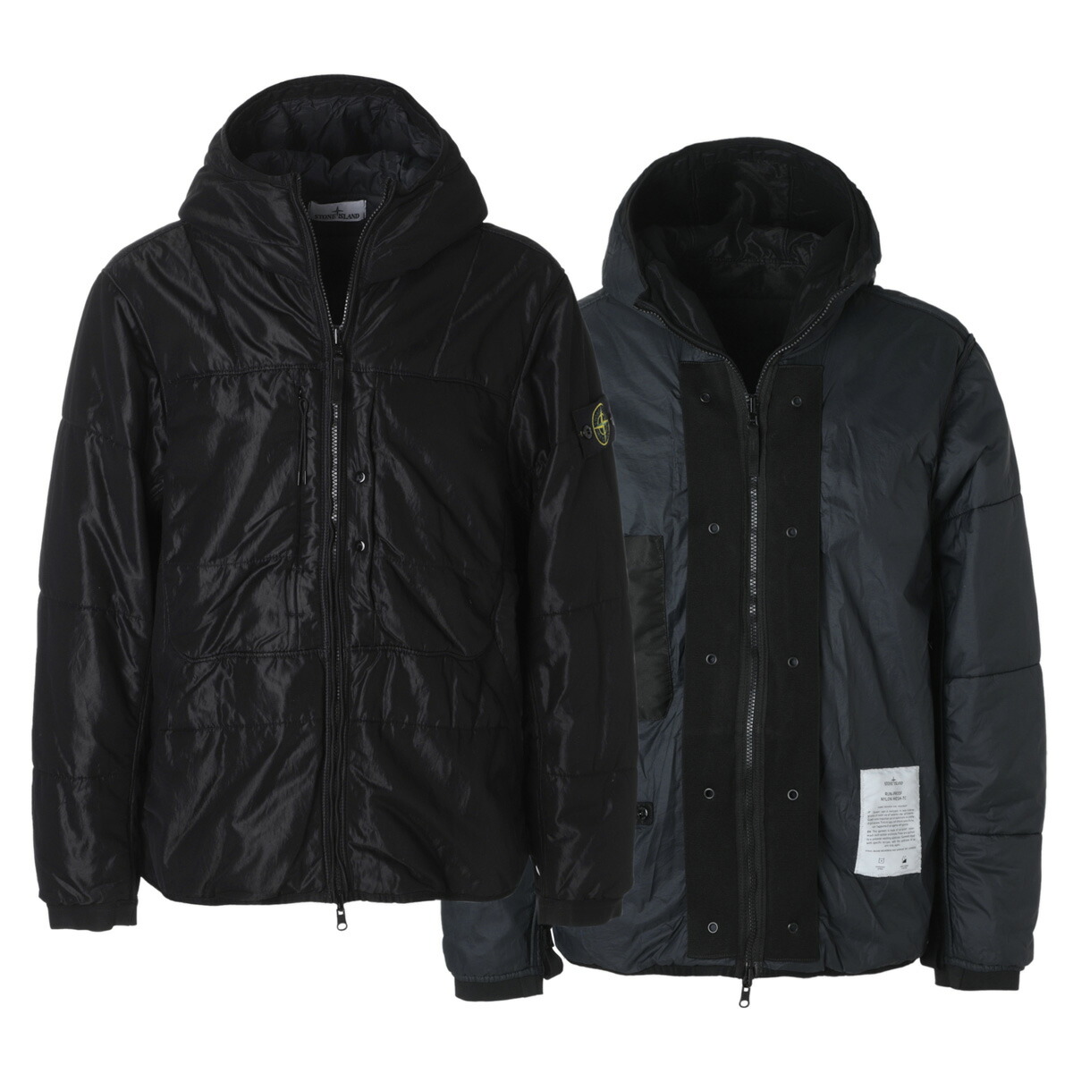 楽天市場】ストーンアイランド STONE ISLAND フード付き 中綿入り