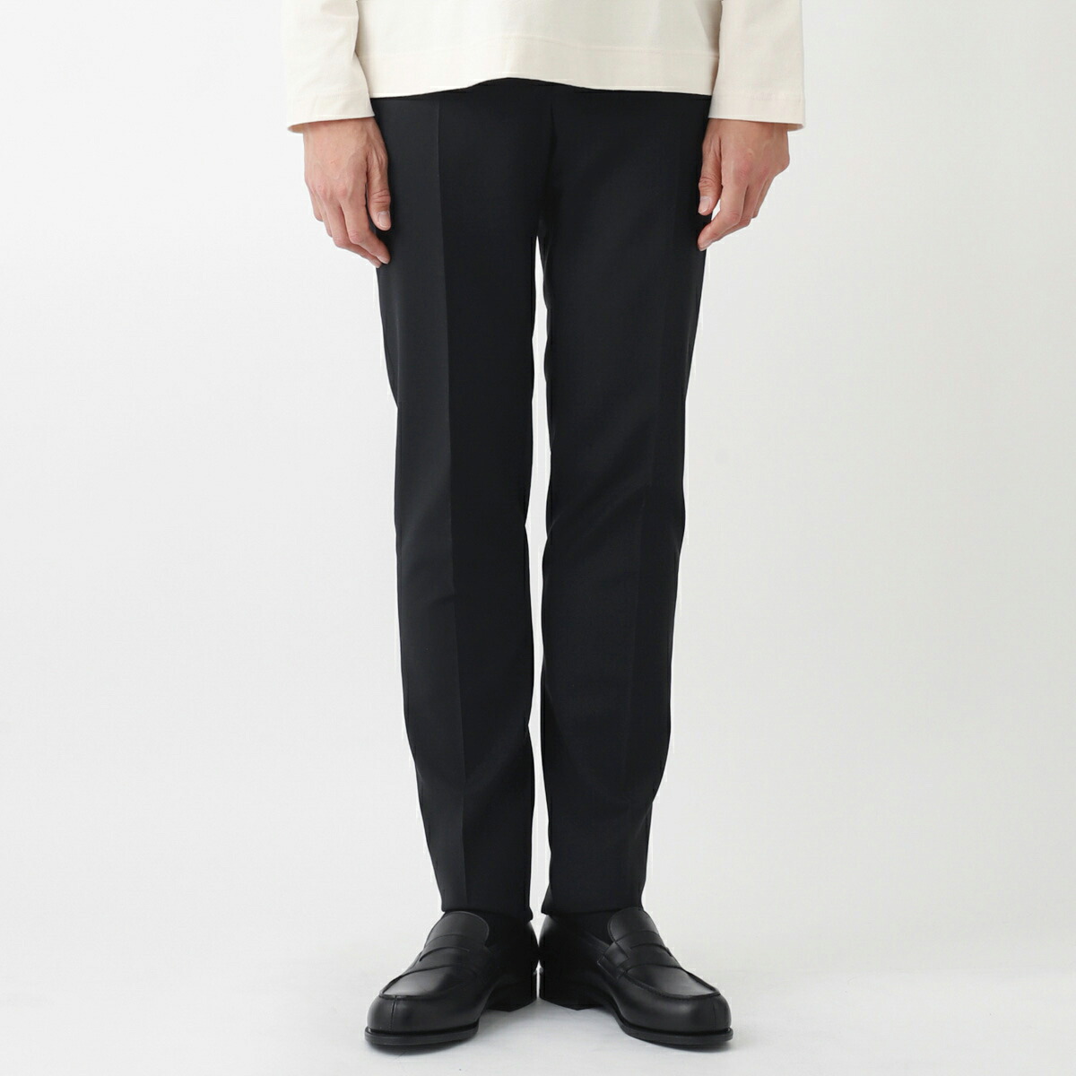 楽天市場】インコテックス INCOTEX ノープリーツ スラックス ウール