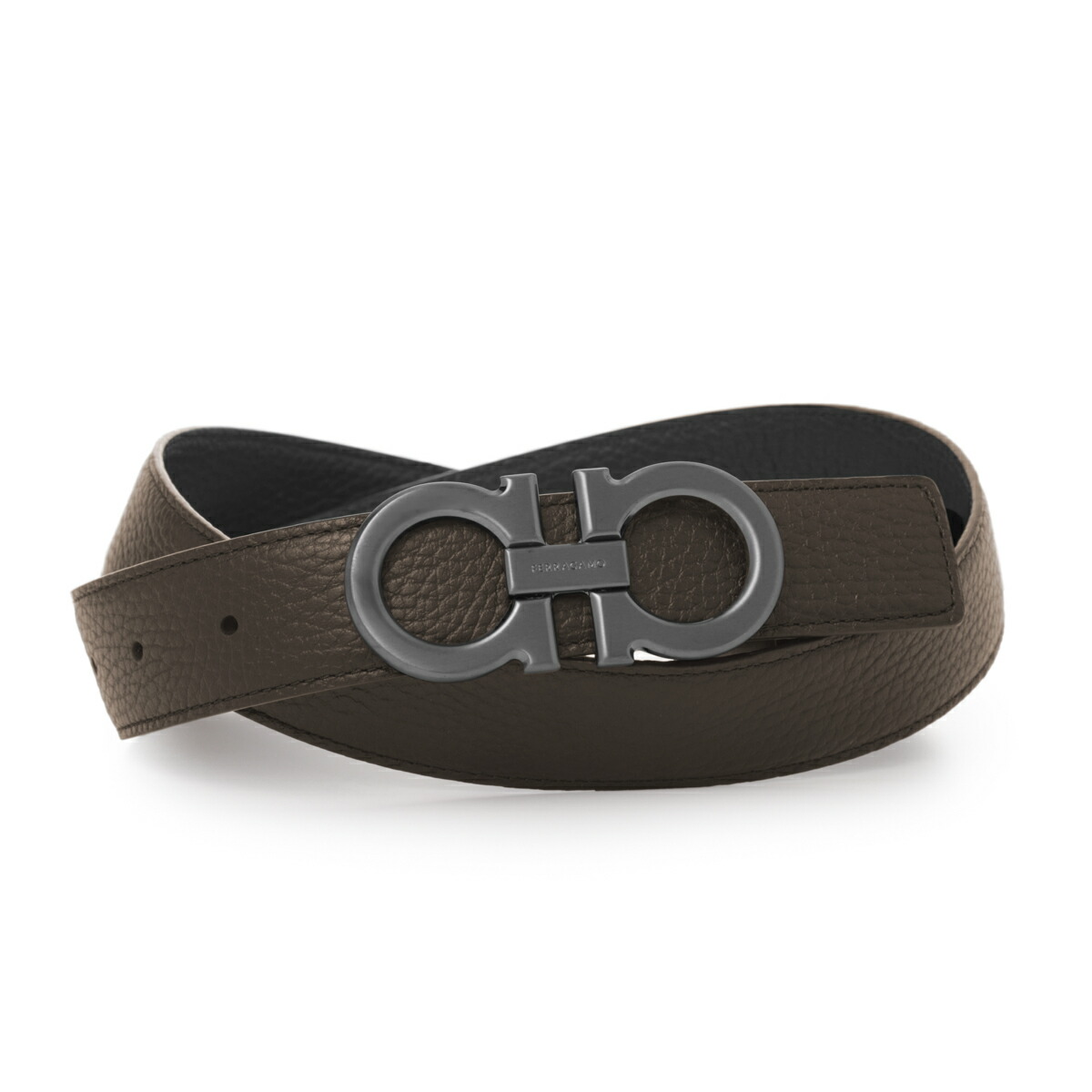 楽天市場】フェラガモ FERRAGAMO リバーシブルベルト ブラック メンズ