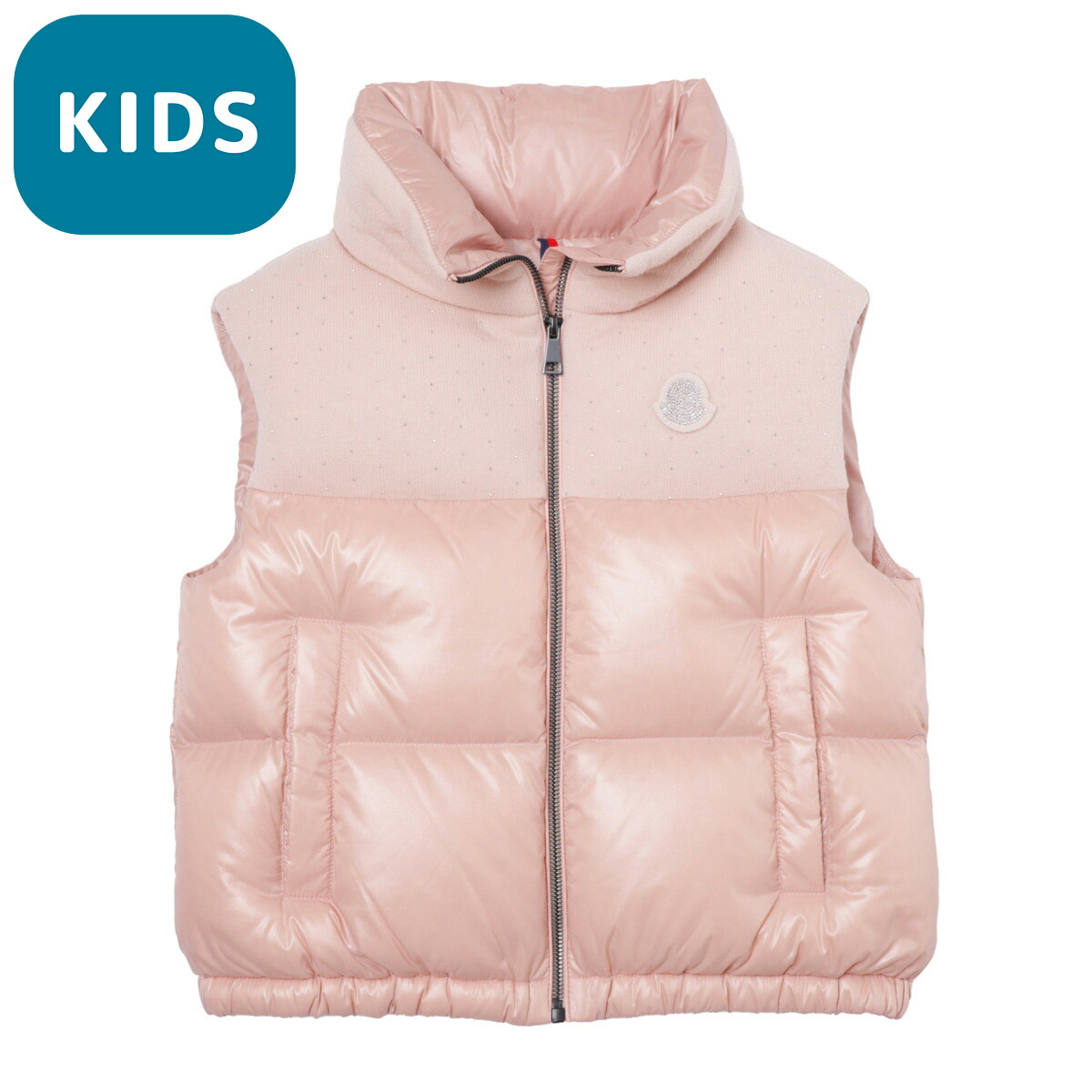 楽天市場】モンクレール MONCLER ダウンベスト ピンク suzan 1a00070