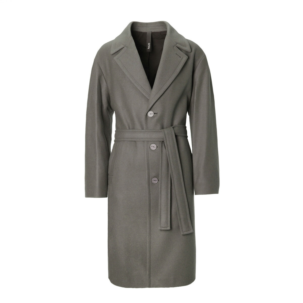 楽天市場】イーヴォ HEVO シングルコート ベルテッドコート メンズ