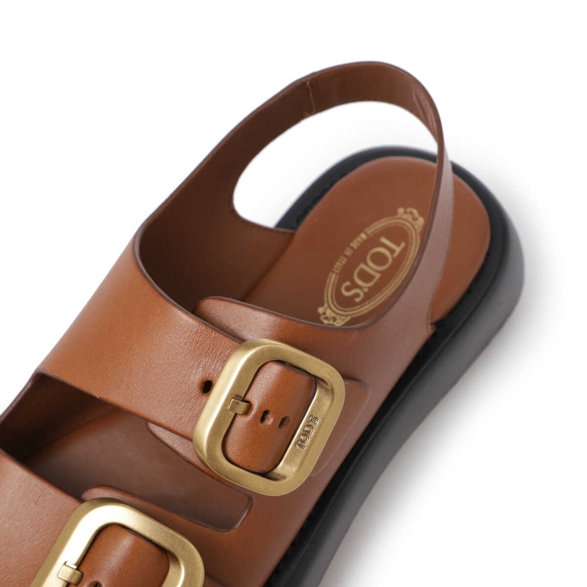 楽天市場】トッズ TODS サンダル ブラウン レディース