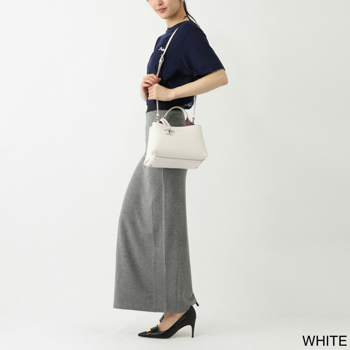 楽天市場】トッズ TODS ハンドバッグ 2WAY ショルダーバッグ ホワイト