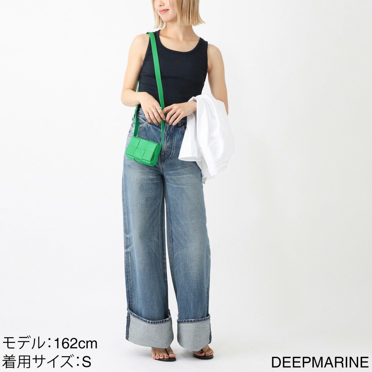 楽天市場】ロエベ LOEWE タンクトップ ブルー レディース s540y23x30