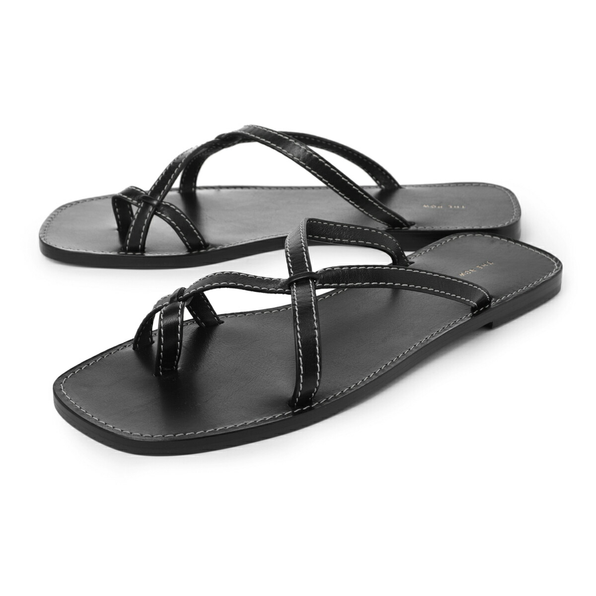 楽天市場】ザ ロウ THE ROW サンダル ブラック レディース 大きい