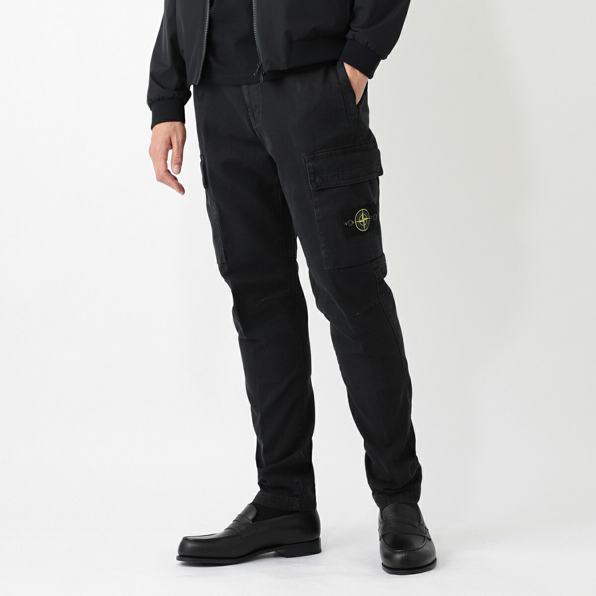楽天市場】ストーンアイランド STONE ISLAND カーゴパンツ ブラック