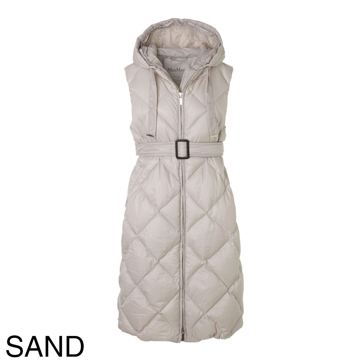 2409Z マックスマーラ クロコ柄 中綿ダウンベスト 大きいサイズ 2XL