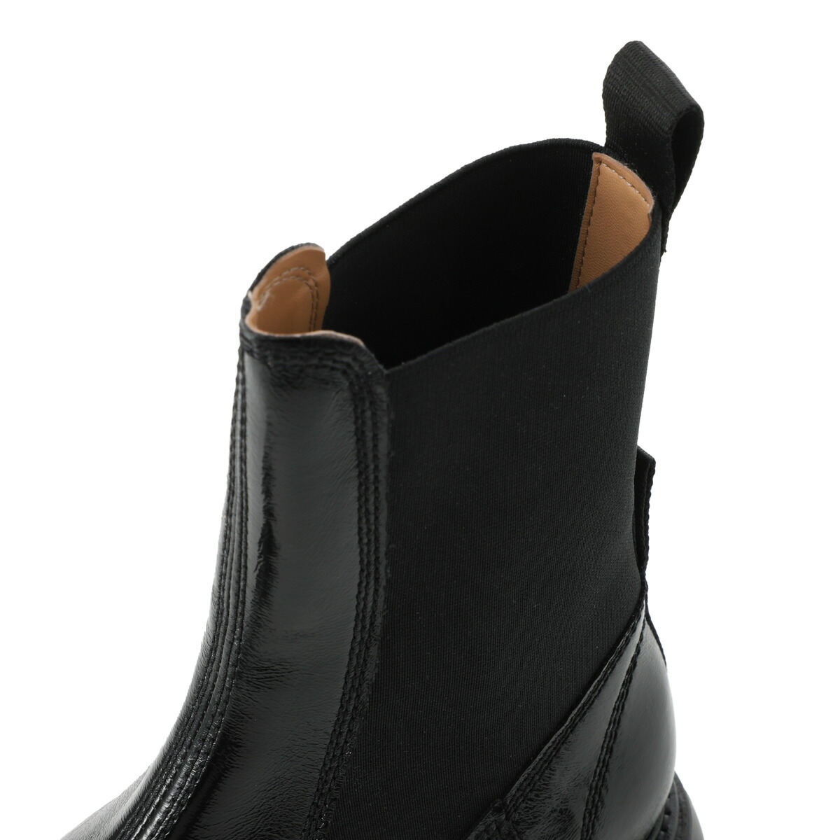 楽天市場】ガニー GANNI チェルシーブーツ ブラック レディース 大きい