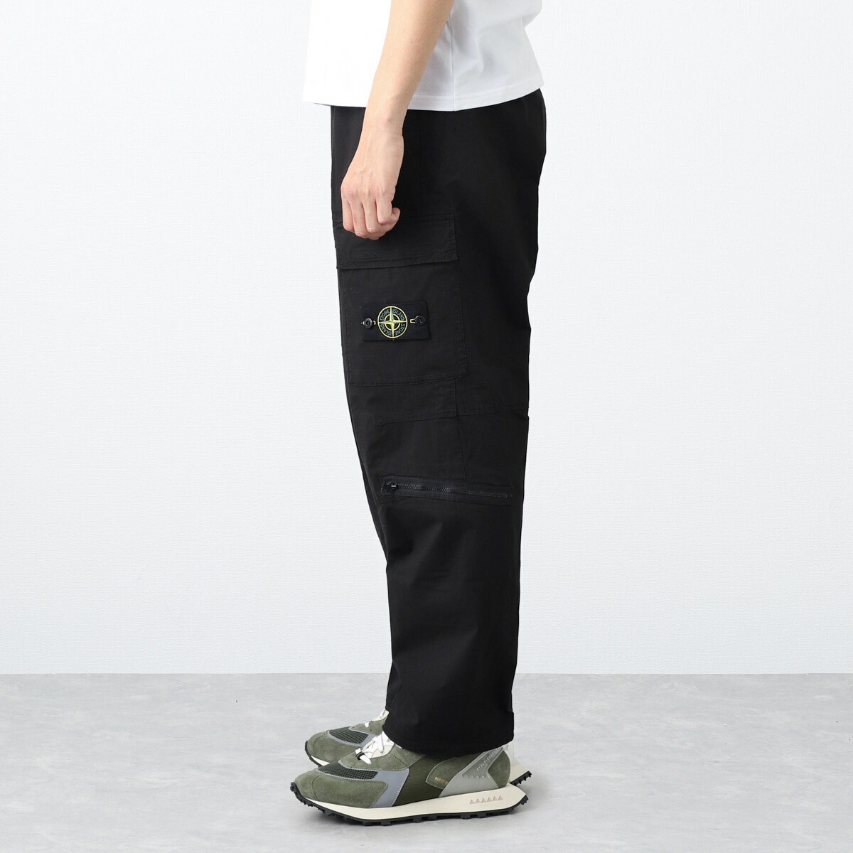 楽天市場】ストーンアイランド STONE ISLAND カーゴパンツ ブラック