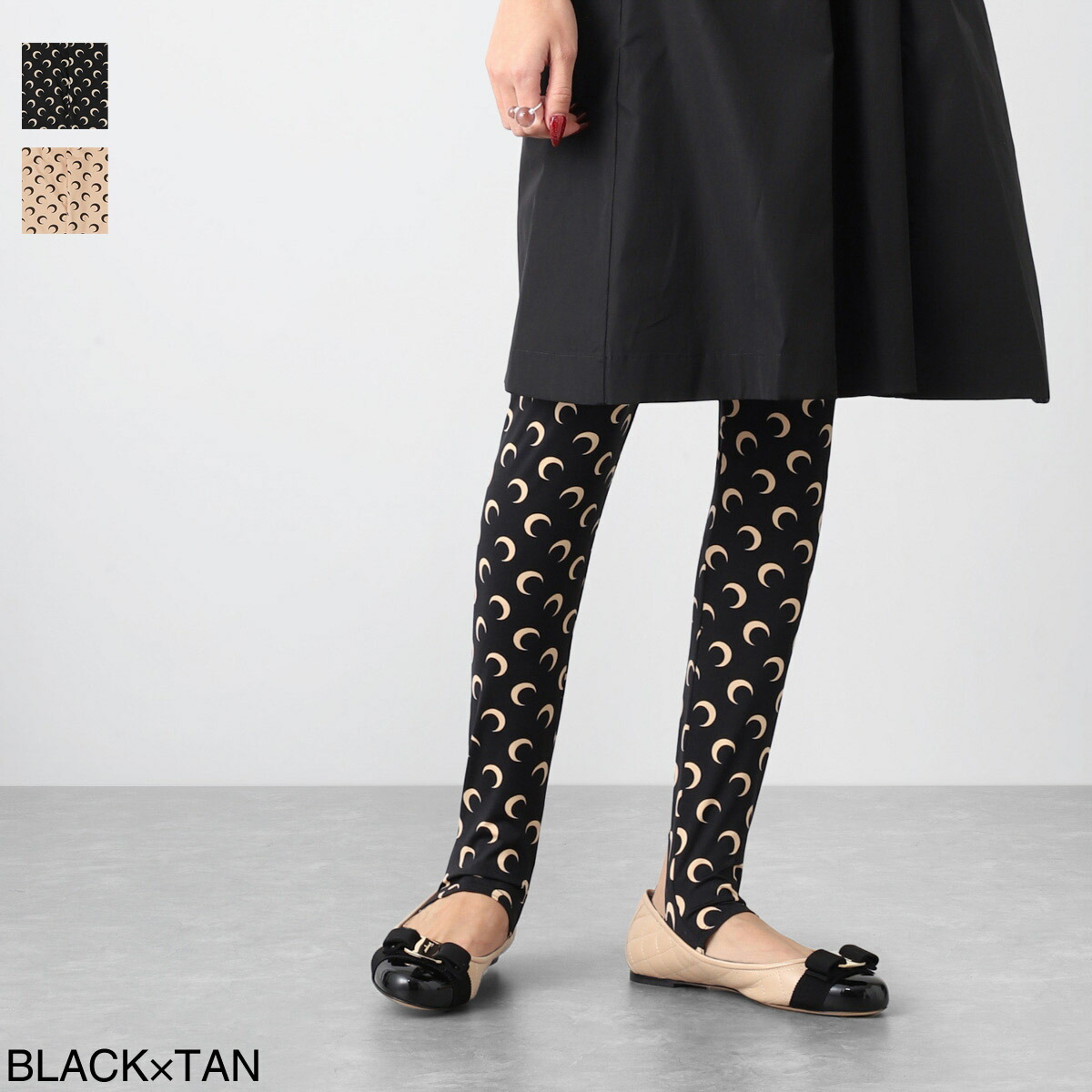 楽天市場】マリーン セル MARINE SERRE レギンス レディース wpa111