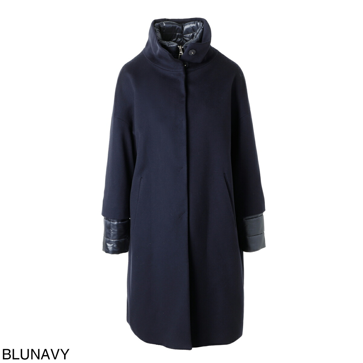 楽天市場】ヘルノ HERNO ライナー付き コート ブルー レディース