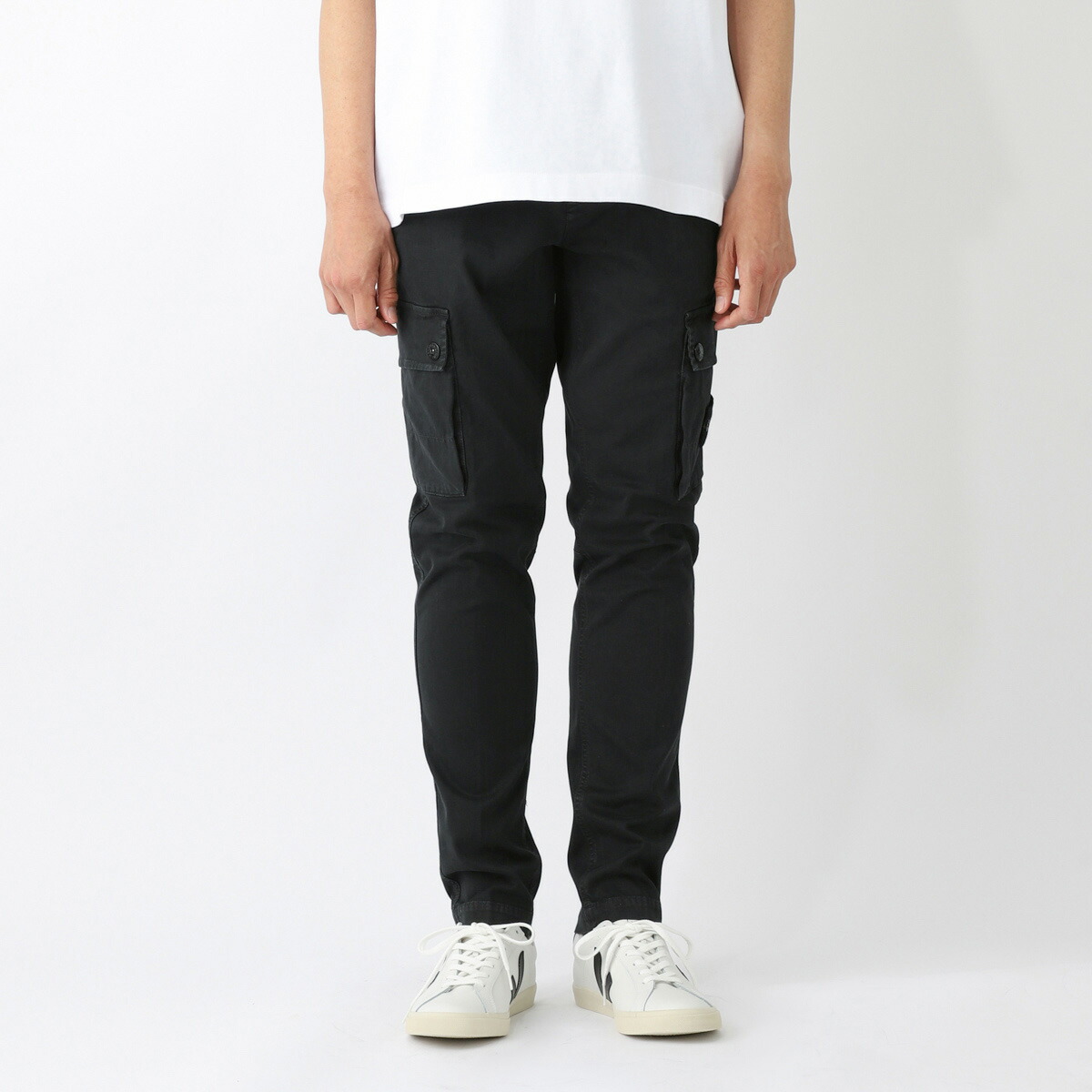 楽天市場】ストーンアイランド STONE ISLAND カーゴパンツ ブラック