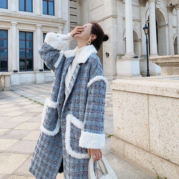 楽天市場】格子縞ウールコート ツイードコート チェスターコート