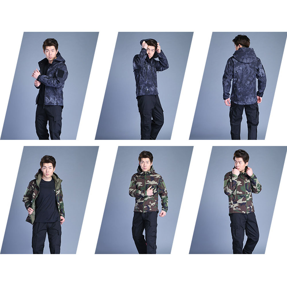 楽天市場】メンズ アウター ミリタリージャケット フード付 サメ革