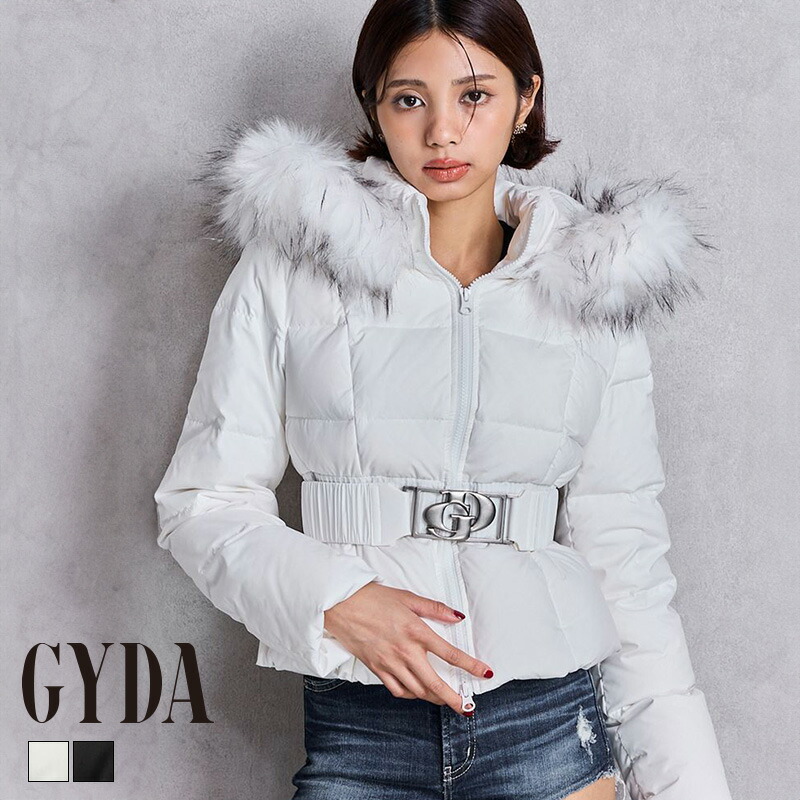 楽天市場】【最短翌日お届け】GDベルト付きショートダウンコート GYDA