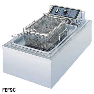楽天市場】フジマック 業務用電気フライヤー 卓上タイプ FEF9B W392