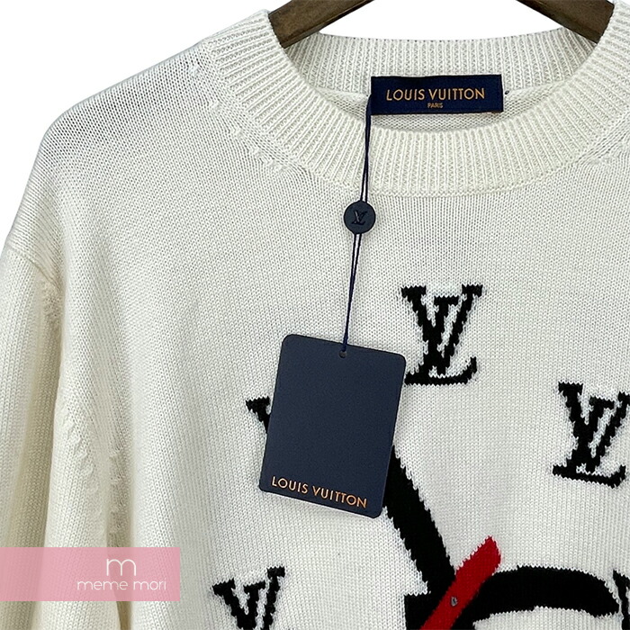 楽天市場】LOUIS VUITTON 2021SS Clock Intarsia Pullover 1A8P4F ルイ