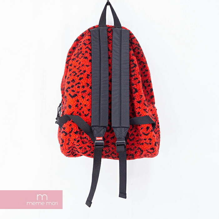 楽天市場】Supreme 2017AW Leopard Fleece Backpack シュプリーム