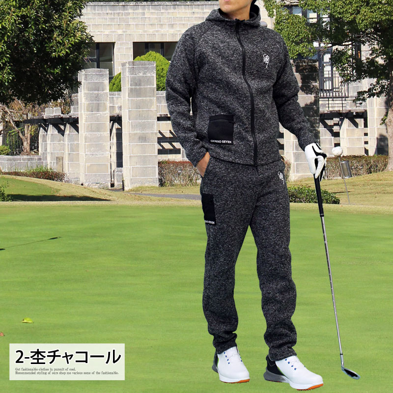 楽天市場】送料無料 ゴルフウェア メンズ 上下セットアップ GIORNO