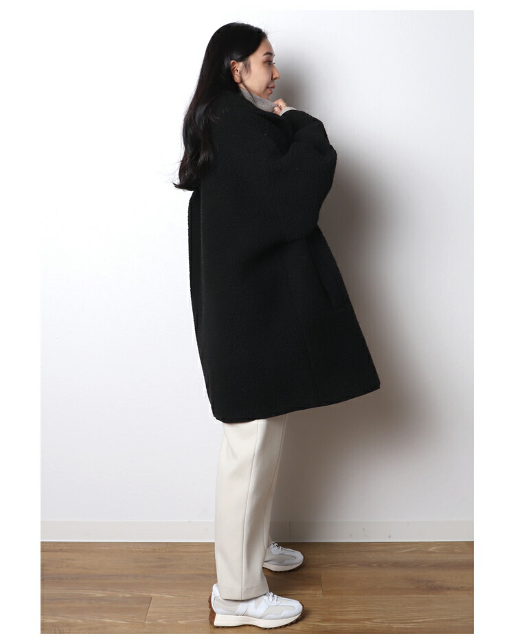 楽天市場】ボアビックカラーアウター : MERI