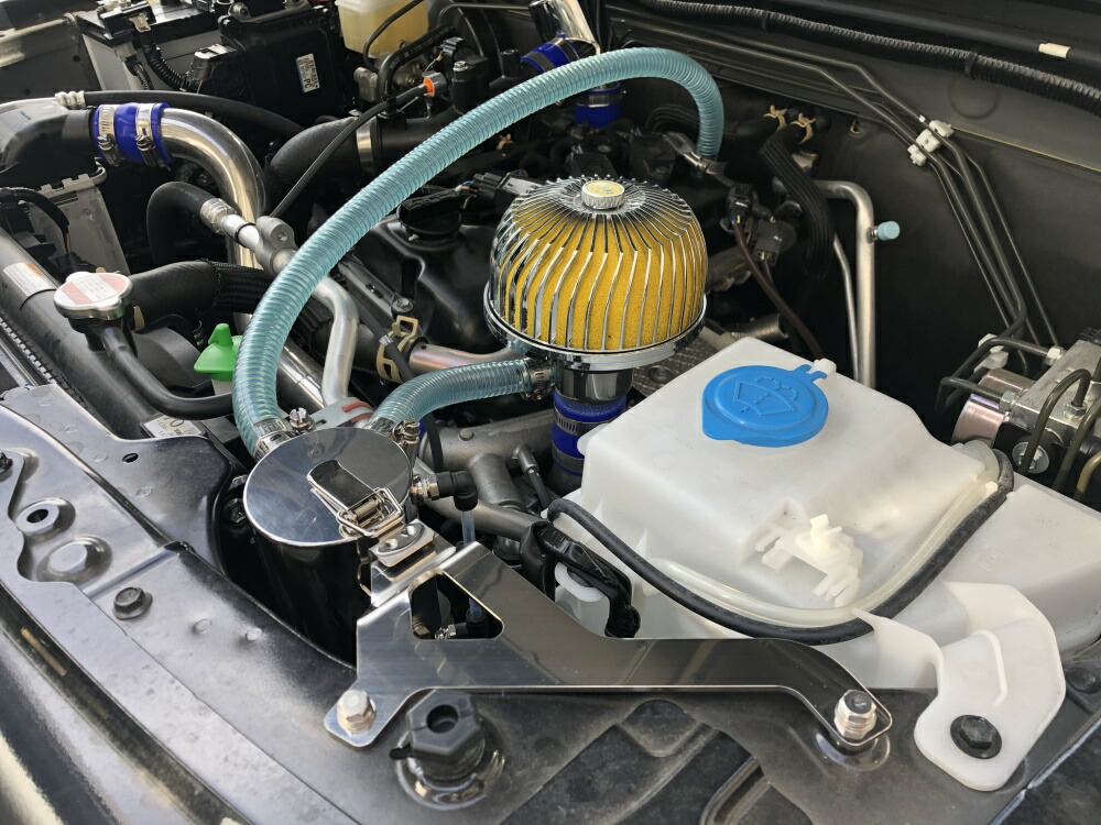 楽天市場】ジムニー JB64 オイルキャッチタンク 社外エアクリ用