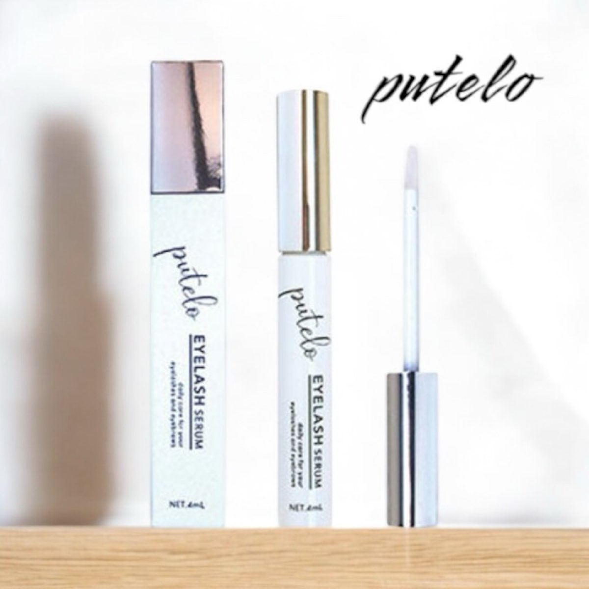 楽天市場】putelo プテロ アイラッシュセラム まつ毛 眉毛 美容液 育毛