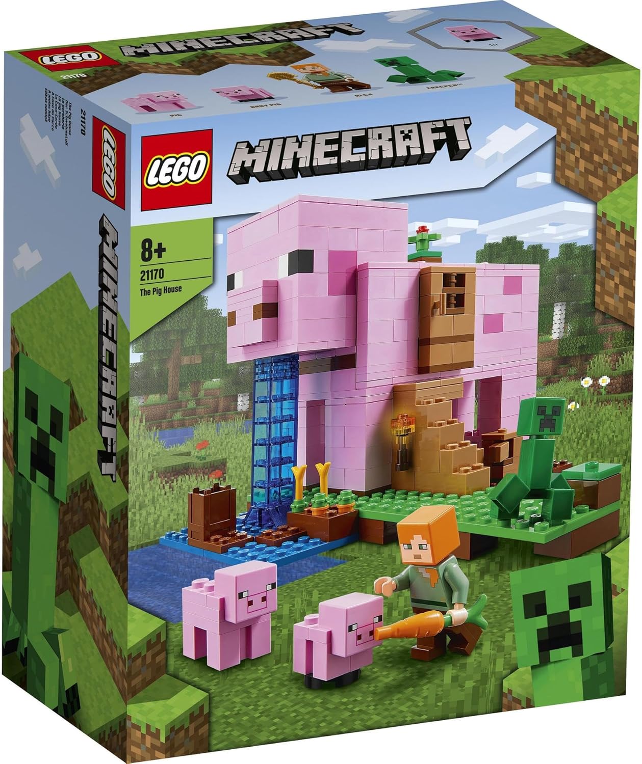 楽天市場】レゴ(LEGO) マインクラフト ブタのおうち 21170 おもちゃ