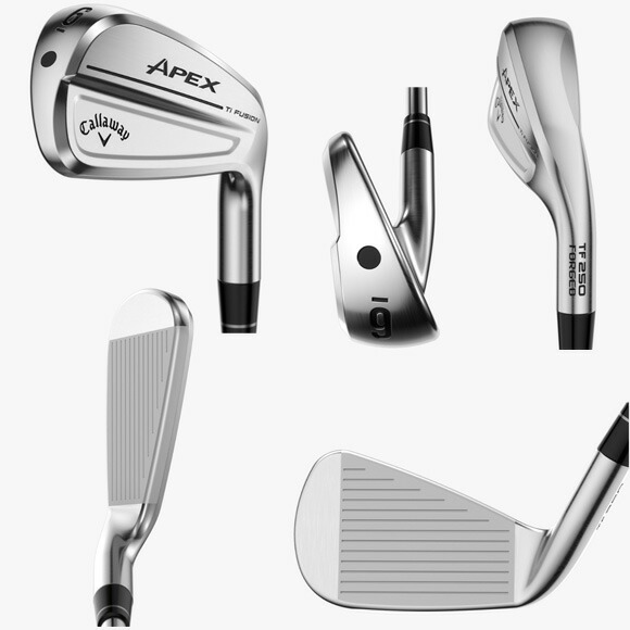 楽天市場】キャロウェイ 2025 Apex Ti Fusion 250 アイアン 5本セット