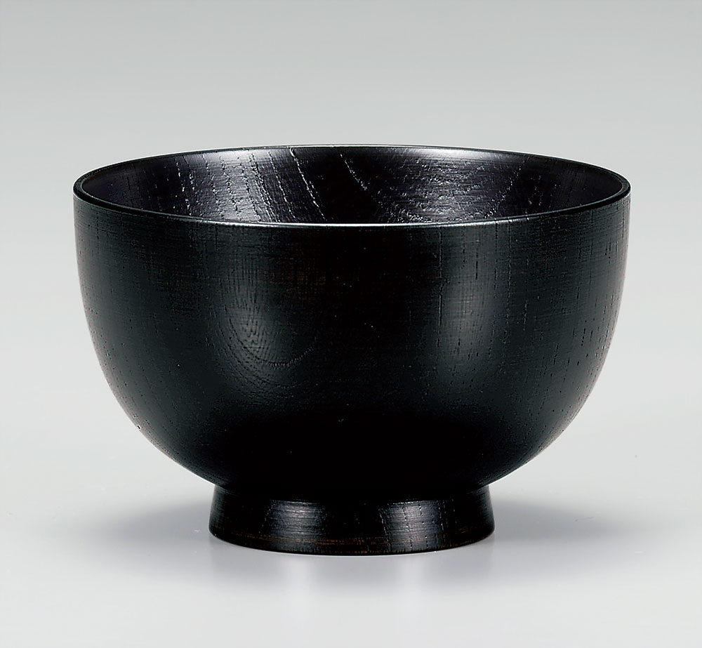 楽天市場】木製 欅 汁椀 拭き漆 黒 越前漆器 けやき お椀 おわん 漆