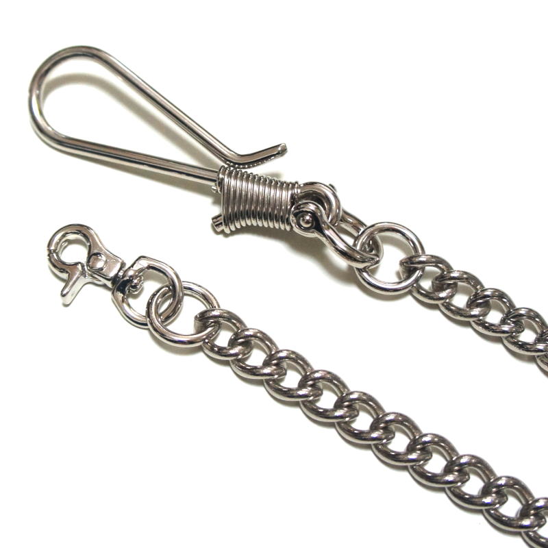 楽天市場】【送料無料】バイカーウォレットチェーン ニッケルメッキ