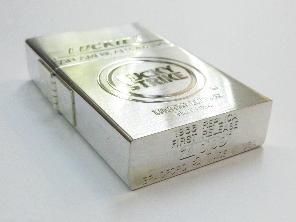 楽天市場】LUCKY STRIKE ラッキーストライク 1933レプリカZippo