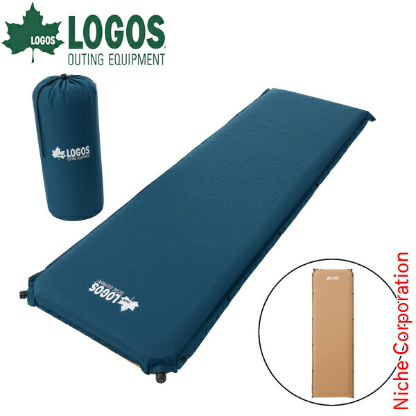 楽天市場】ロゴス 高密弾力 100セルフインフレートマット・SOLO