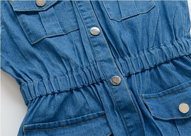 楽天市場】ノースリーブ デニムワンピース キッズ 春夏新作 チュール