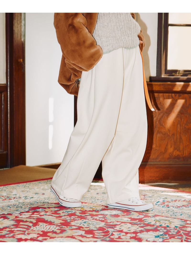 楽天市場】[MODE NORM CORE] 裏起毛3Dカーブパンツ niko and