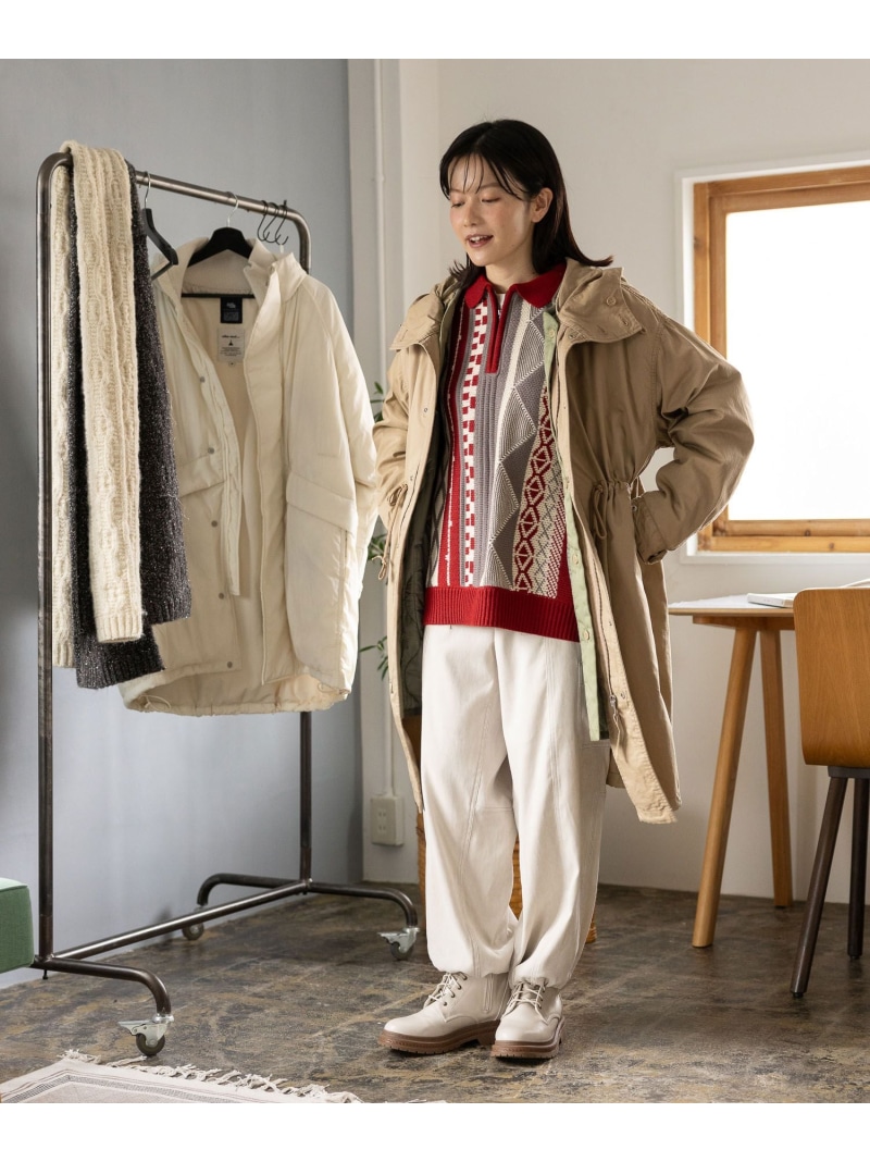 楽天市場】【SALE／30%OFF】ライナーセットスタンドコート niko and