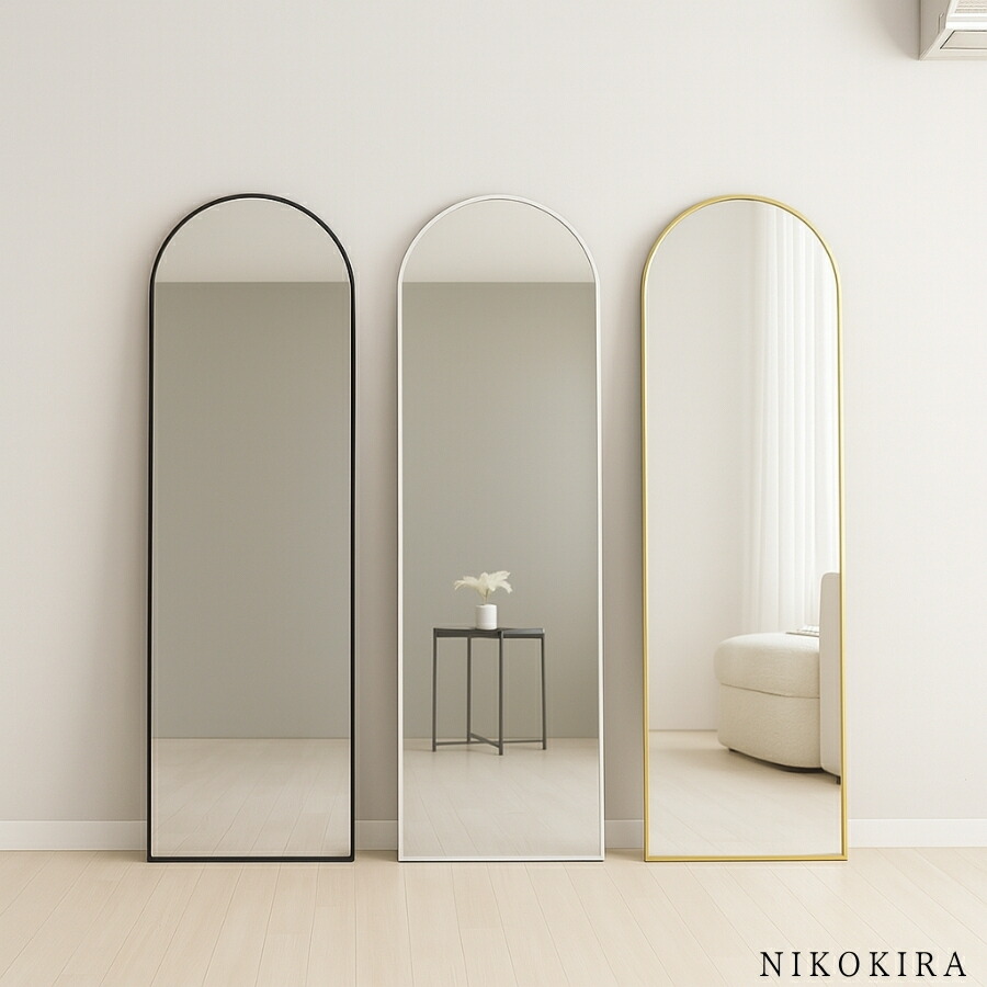 楽天市場】【15%OFFクーポン4日20時〜】 アーチ型 全身鏡 鏡 姿見