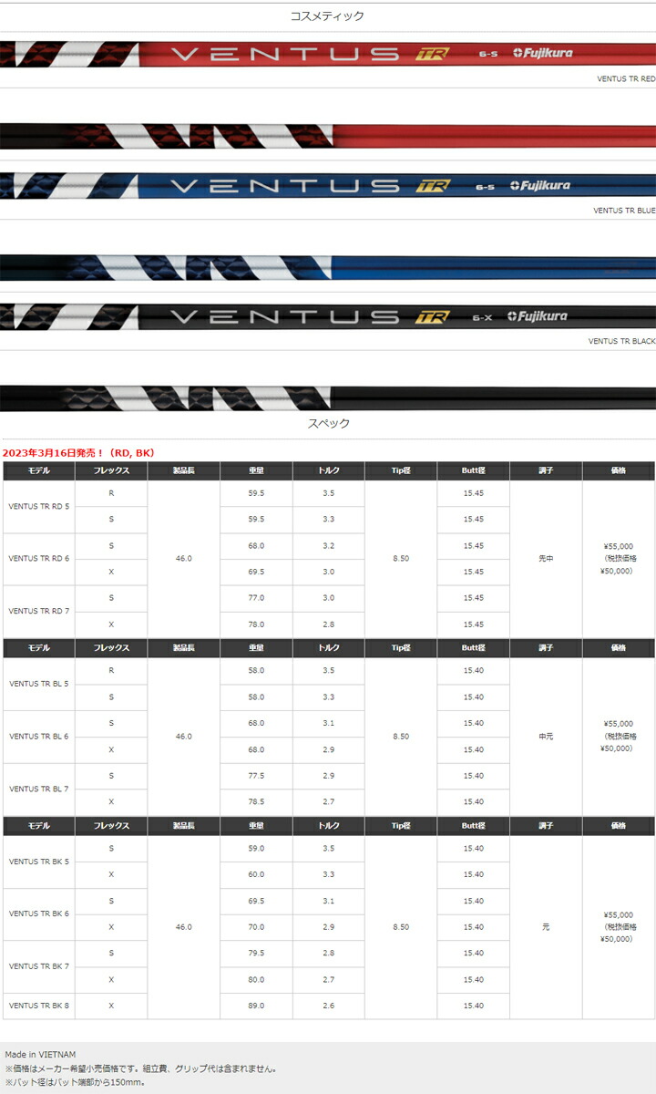 楽天市場】テーラーメイド純正スリーブ付カスタムシャフト フジクラ