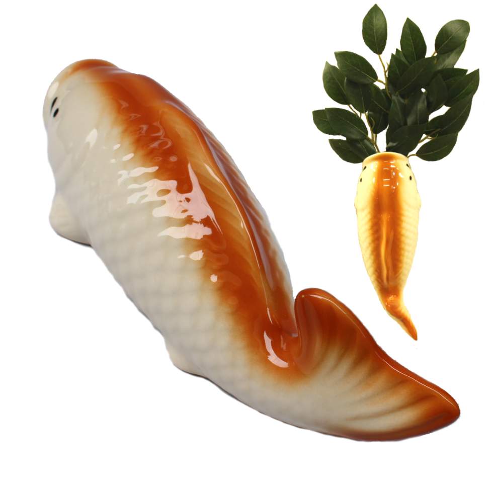 楽天市場】花瓶 鯉の通販