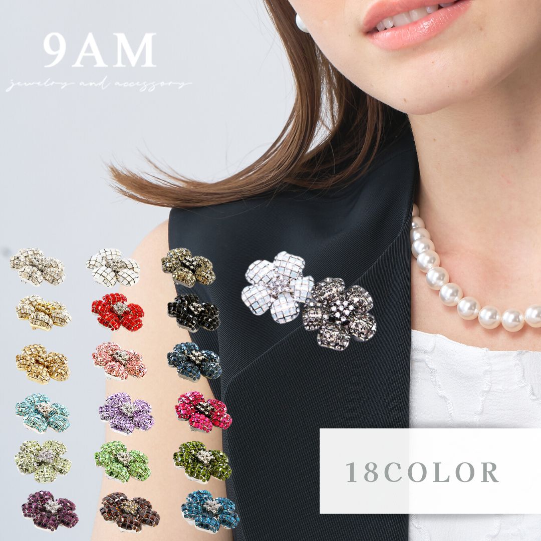 楽天市場】ブローチ スワロフスキー フォーマル 入学式 卒業式 卒園式