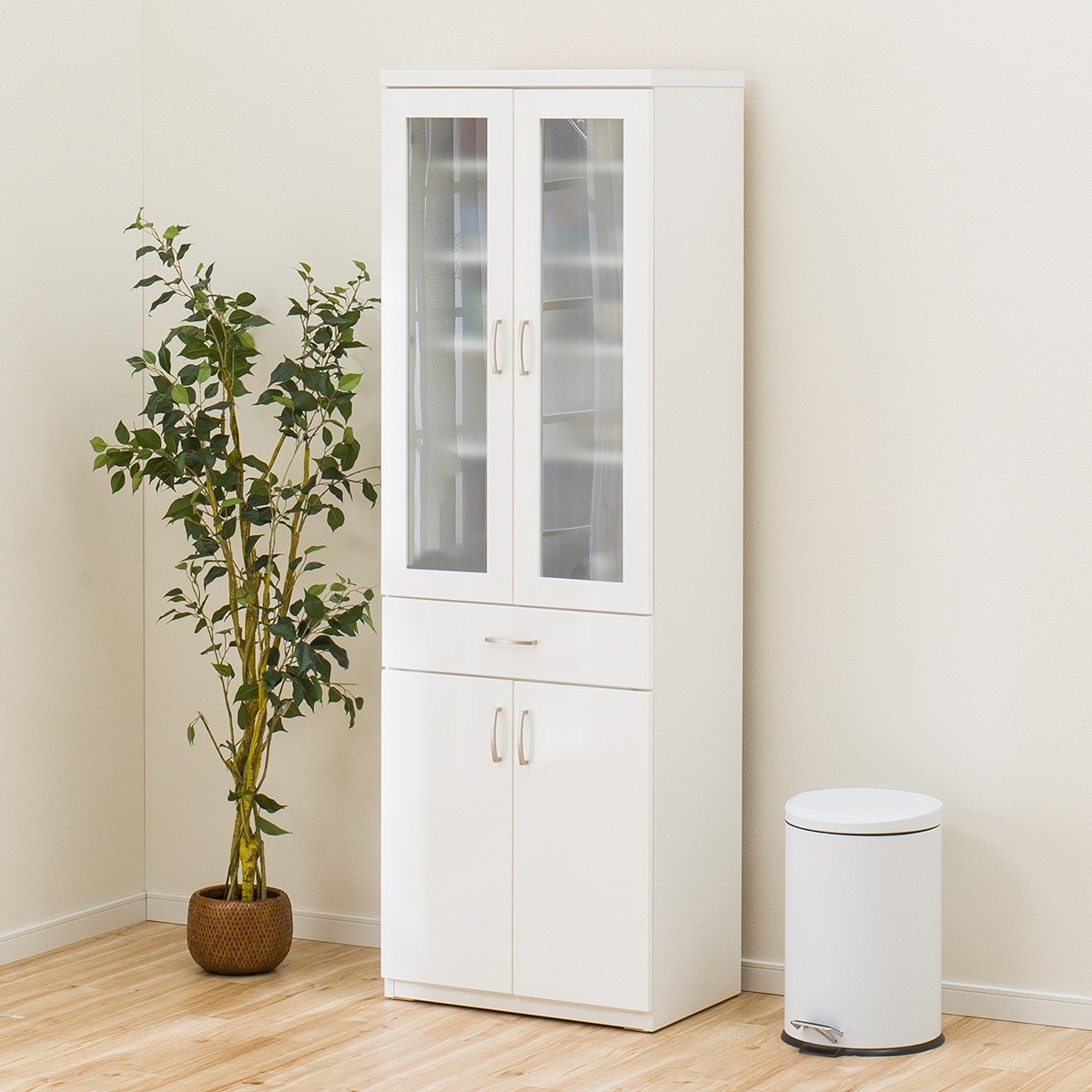 楽天市場】[幅60cm] 食器棚 (コパン T 60DB) ニトリ 【配送員設置商品