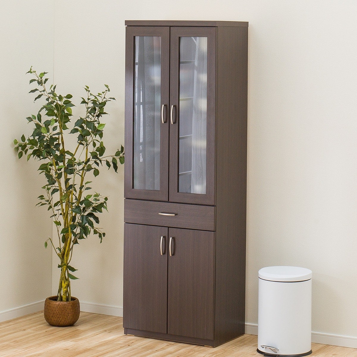 楽天市場】[幅60cm] 食器棚 (コパン T 60DB) ニトリ 【配送員設置商品