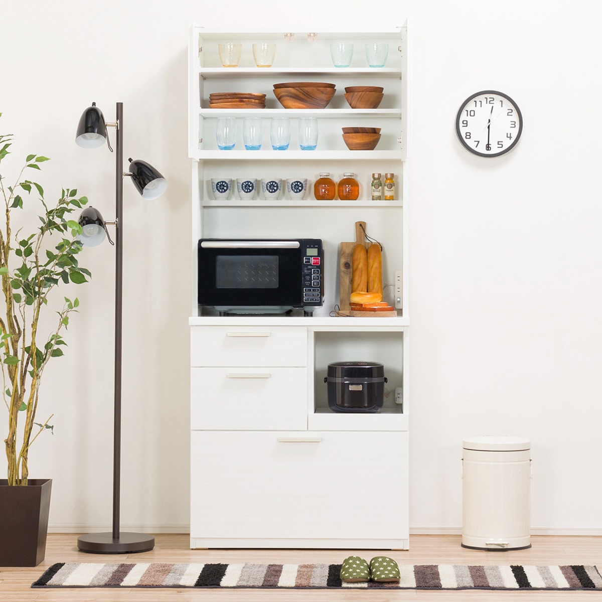 楽天市場】[幅80cm] キッチンボード (ソレル 80KB) ニトリ 【配送員