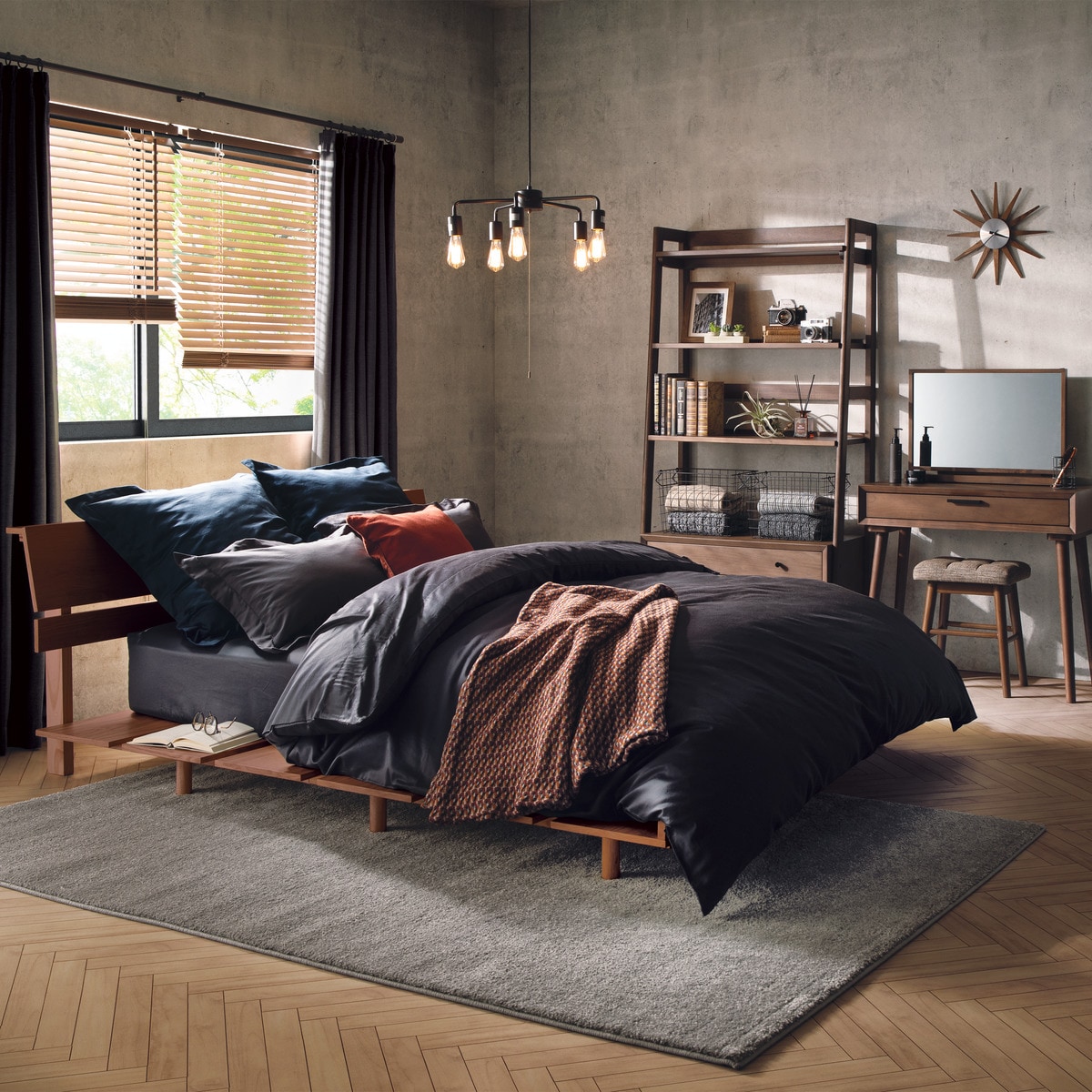 楽天市場】[幅80cm] デスクドレッサー (Nフィルン80MBRイス無し