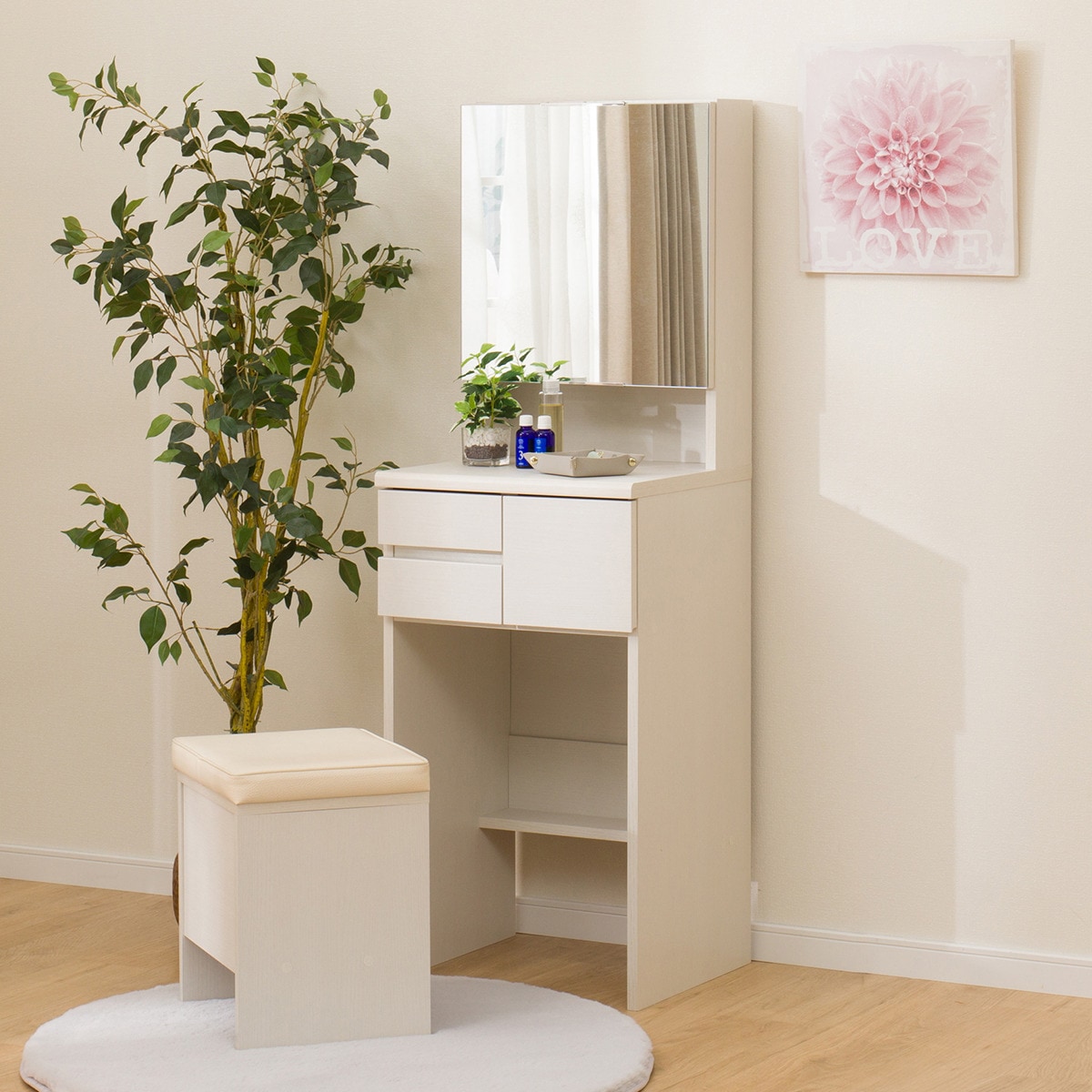 楽天市場】一面鏡ドレッサー (DR-010) ニトリ 【玄関先迄納品】 : ニトリ