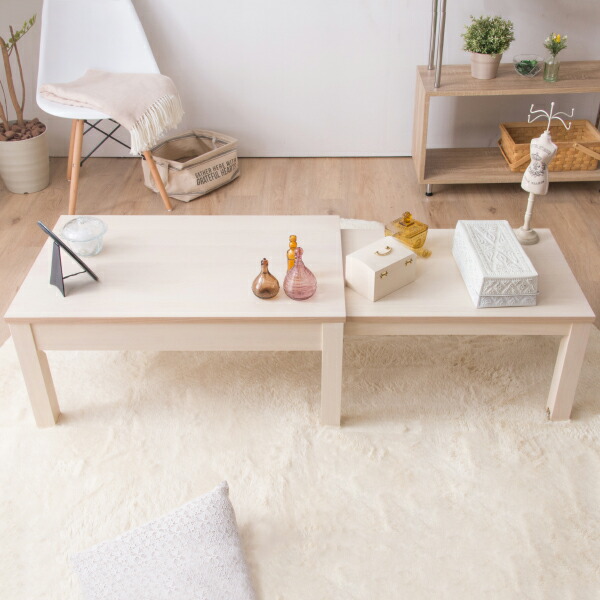 楽天市場】幅が自在に変えられる伸長式テーブル ニトリメーカー直送