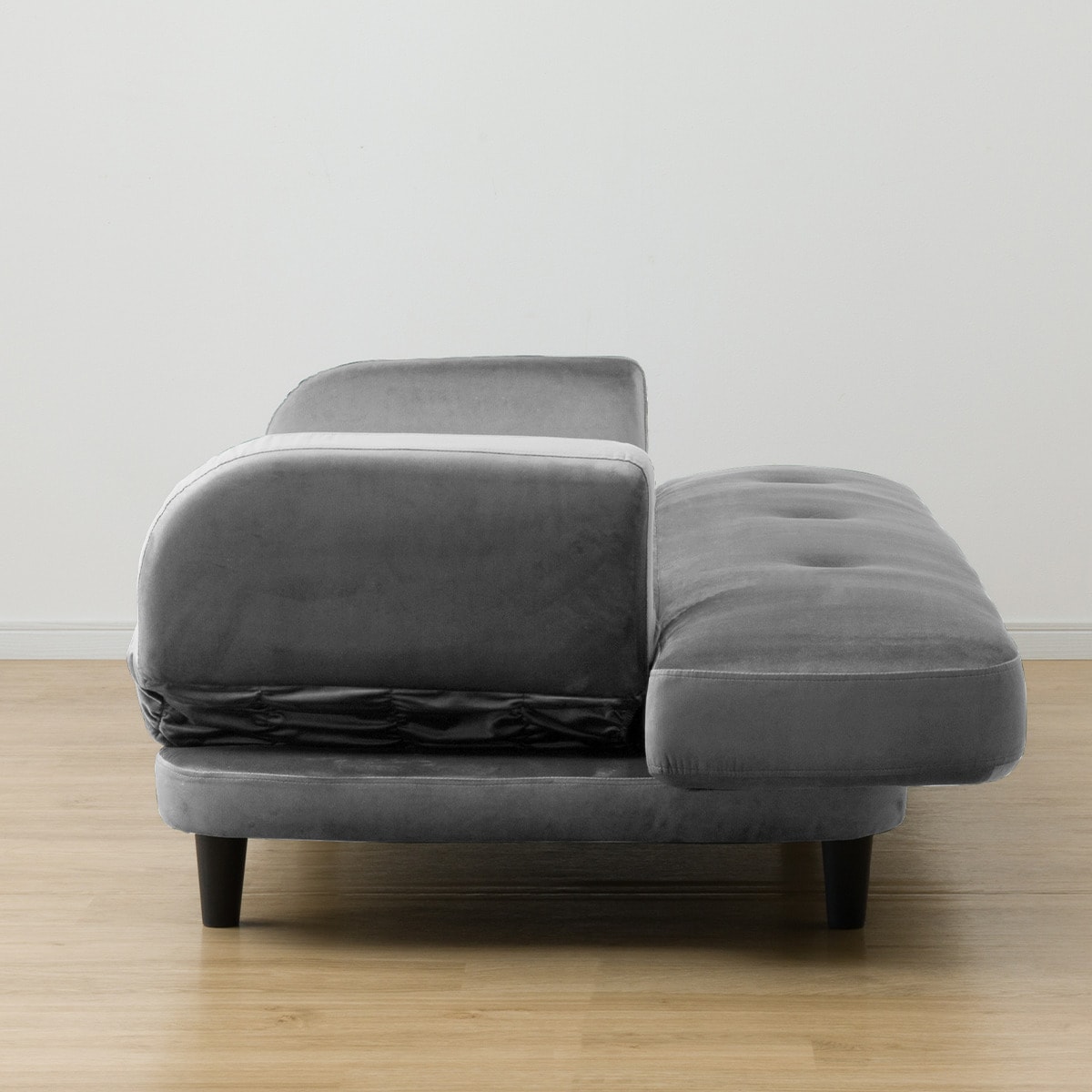 楽天市場】肘・背もたれ可動タイプ ソファベッド (GC2327 GY) ニトリ