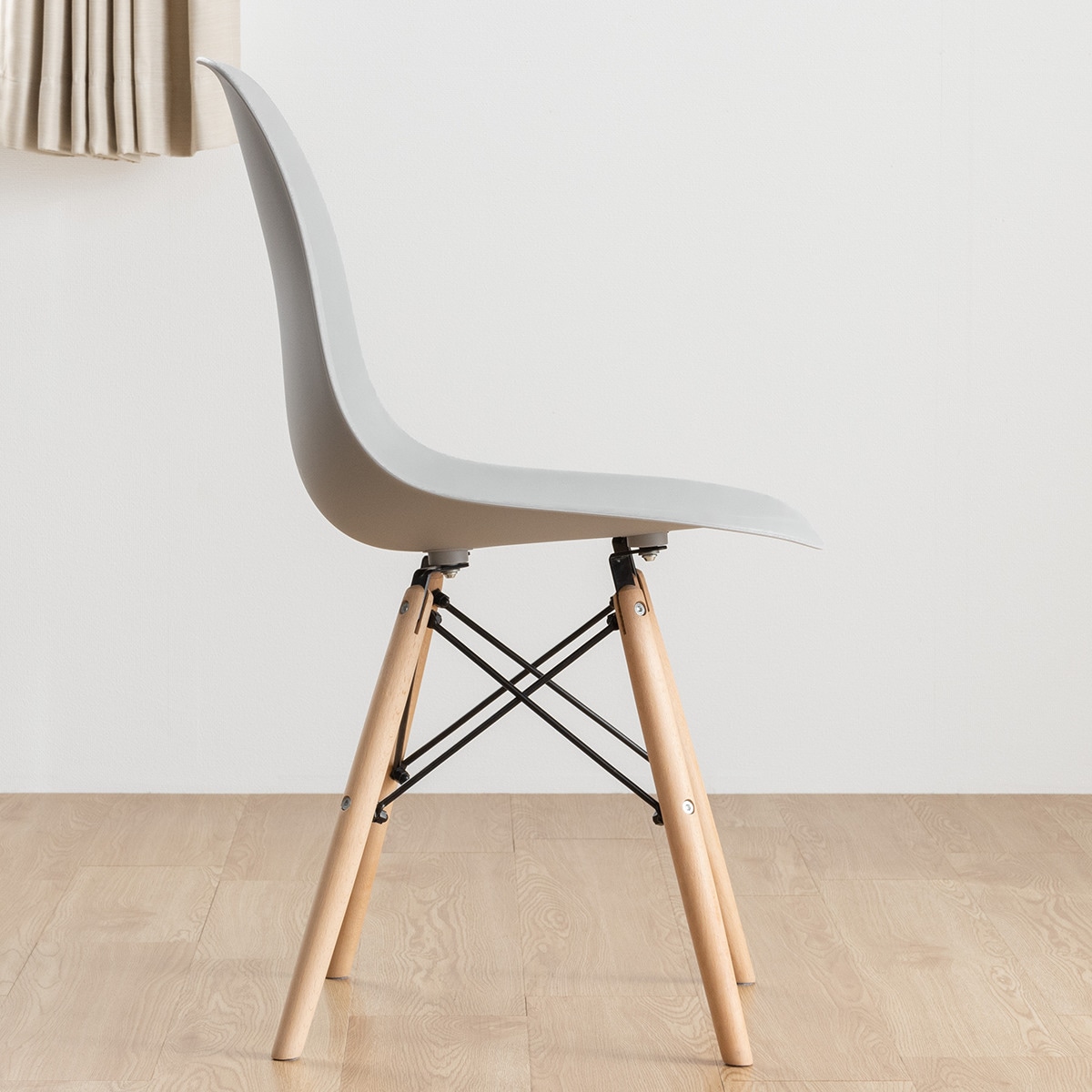 楽天市場】北欧風シンプルシェル型チェア 全10色（PRT 2脚セット