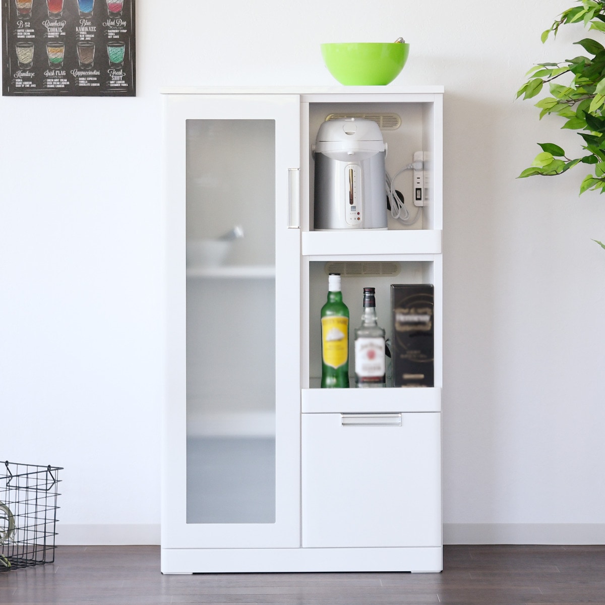 楽天市場】[幅70cm] 省スペースレンジ台 (幅70cm WH) ニトリ 【配送員